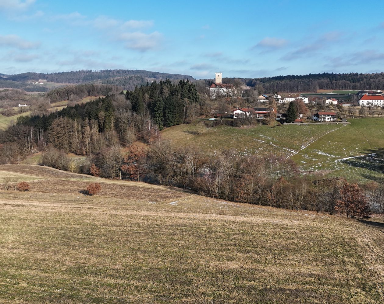 Burgblick Drohne